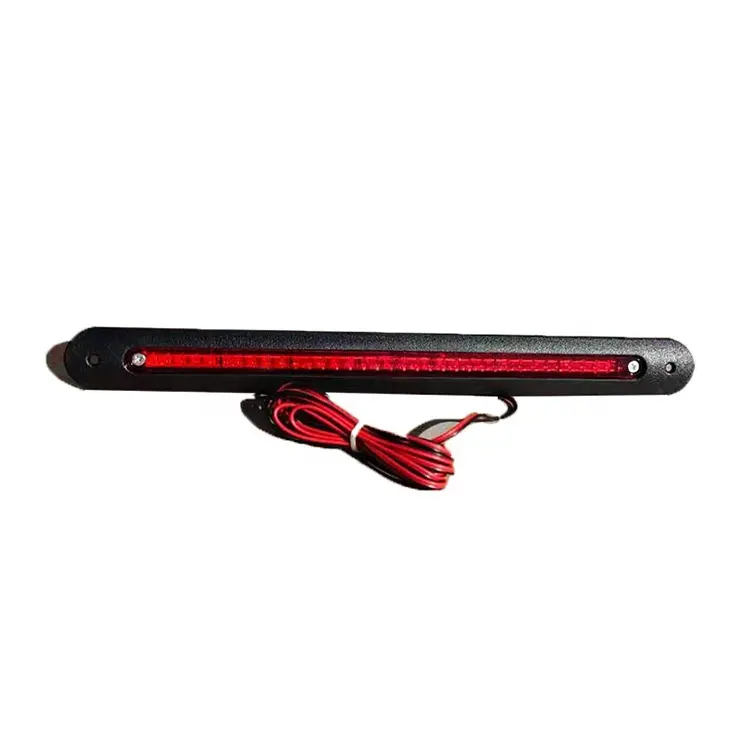 12V LED Trailer Brake fanale posteriore Bar Stop striscia impermeabile luce rossa per RV Heavy Duty Offroad Roll Bar Pickup Truck Light