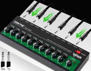10-way Audio Mixer Cross-border New <strong>Stereo</strong> <strong>Mono</strong> Switching <strong>Input</strong>/<strong>output</strong> Multichannel Mixer - Product Image 4