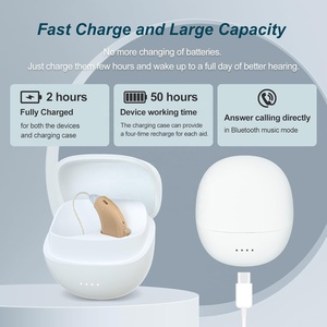 Хорошее качество, цифровое перезаряжаемое слуховые аппараты - Product Image 4