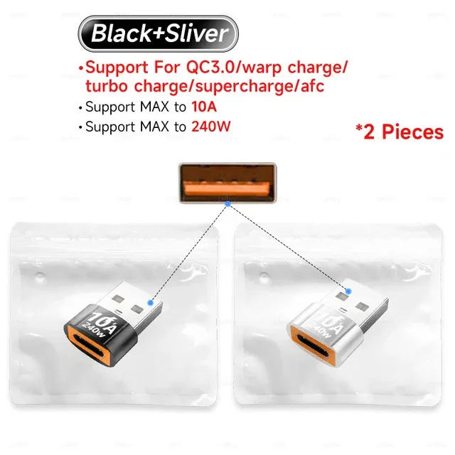 10a black and silver