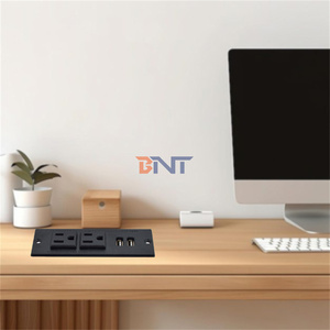 USA onaylı abd mobilya masa gömme monte priz çıkışları yuva şerit çift USB portu ile 2 kanepe soket çıkışları - Product Image 6