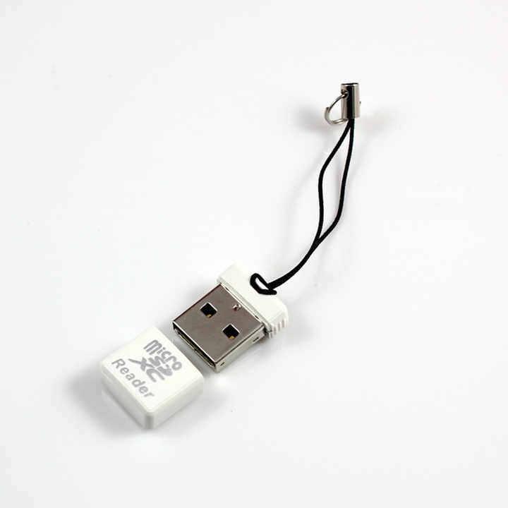 Mini Card Reader Super Speed USB 2.0 Mini SD/TF Card Reader Adapter High Quality Card Reader for Computer