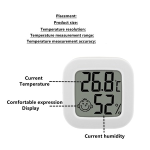 <strong>Temperature</strong> and Humidity <strong>Sensor</strong> With Digital <strong>Display</strong> Indoor Hygrometer Thermometer Detector - Product Image 6