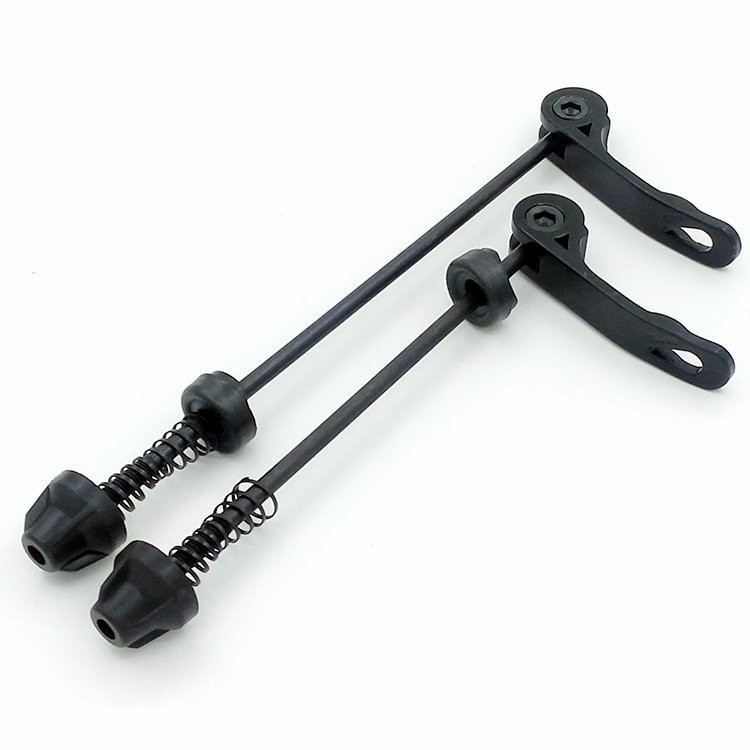 leviers à dégagement rapide avec trous avant et arrière