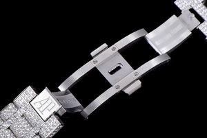 Đồng hồ CZ Bustdown 41mm với bộ máy tự động, toàn bộ mặt được đính đá, đồng hồ cơ khí đeo tay dành cho nam - Product Image 4