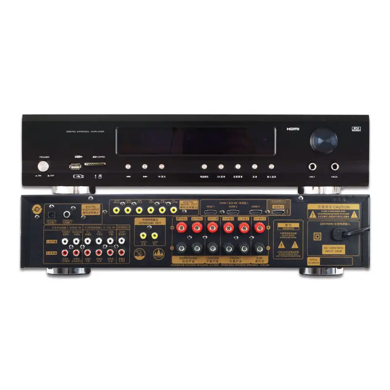 Tianlai AV-880 Amplificador De Sonido Profesional Power Amplifier Av Receiver 5.1 Channel Home Theater Amplifier System