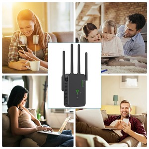 Çift bant 5G/2.4G WiFi Range Extender güvenlik duvarı fonksiyonu ile 300Mbps ağ amplifikatör ev kullanımı için kablosuz yönlendirici tekrarlayıcı - Product Image 3
