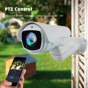 Tysvance กล้องวงจรปิดรักษาความปลอดภัยใน IP66, ซูมออปติคอล POE PTZ IP bullet กล้องเลเซอร์ IR 80M XMEYE Pro - Product Image 5