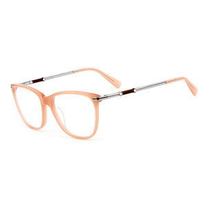 Kadın moda marka avantajı kare kristal optik asetat çerçeve - Product Image 5
