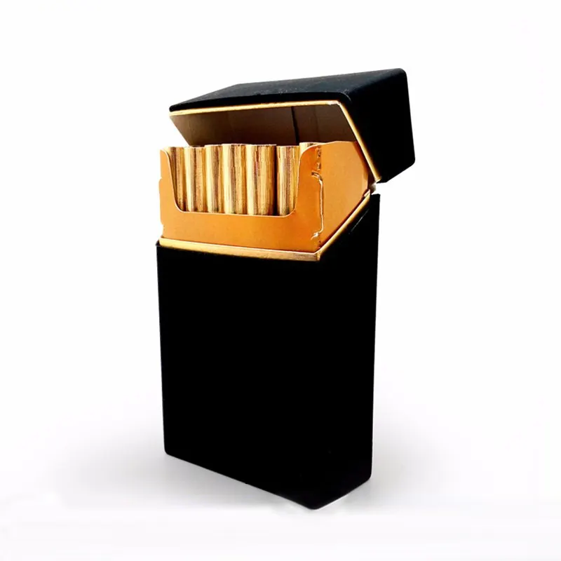 Aksesoris Rokok Hitam 20 Tempat Kotak Rokok