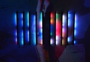 1 метр программируемый DMX пиксель световой бар RGB адресуемый пиксель линейный свет 1 метр 3d геометрические формы - Product Image 5