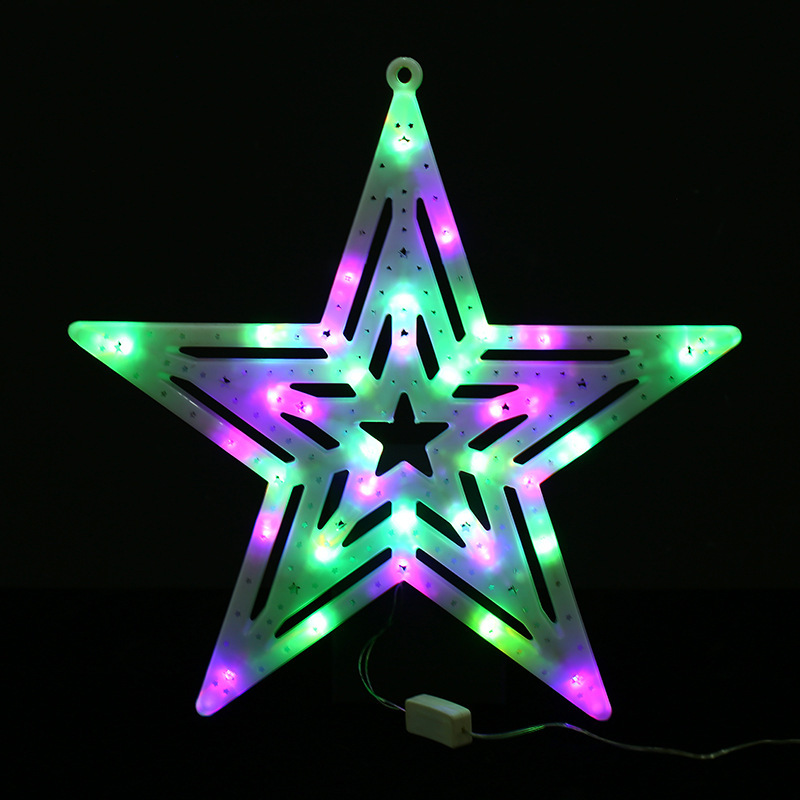 Pentagramme coloré 40CM