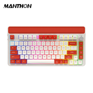 SUBOR X75复古紧凑型75% 键盘，内置储物格三模RGB机械键盘 - Product Image 1