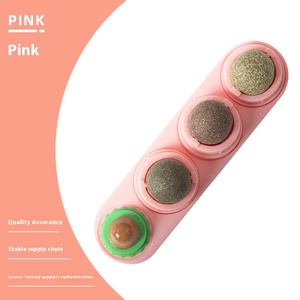 <strong>Safe</strong> Healthy 4 PackTeeth Cleaning Cat Mint Toy Snack <strong>Catnip</strong> Wall Ball Toy <strong>Catnip</strong> Cat Ball Pet Toy