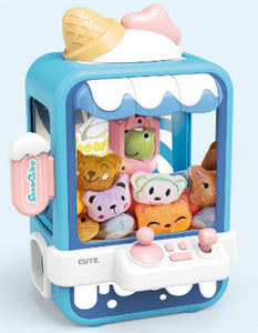 子供の楽しい教育ボードゲームサウンドライト人形つかみ機デュアル電源ミニ人形つかみ機 - Product Image 4