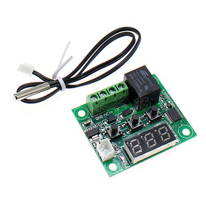 W1209ミニデジタルサーモスタット温度コントローラスイッチDC 12Vセンサーボードモジュール電子部品 - Product Image 2