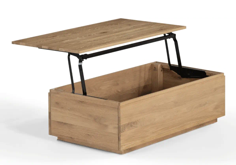 Table basse - Rangement à panneaux