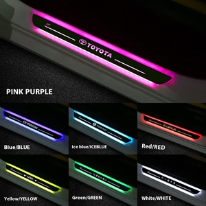 Lkt ไฟเพดานรถยนต์ LED เซ็นเซอร์อัจฉริยะสีสันสดใส, แป้นเหยียบต้อนรับการไหลติดตั้งแบบไร้สายสภาพใหม่ - Product Image 6