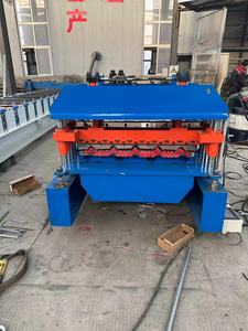 China Supplier's Used Q Tile Roof Roll Forming Machine Sale Glazed Iron Sheet Roofing Steel PLC Control <strong>System</strong> Motor Gear Core - Product Image 6