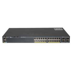 WS-C2960X-24PS-L สวิตช์อีเธอร์เน็ต POE องค์กรเข้าถึงชั้นวาง24พอร์ต - Product Image 1