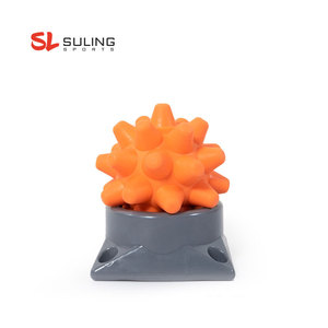 Pijat Acupoint Portabel Bola Yoga Dasar dengan Dasar untuk Relaksasi Otot Bola Fascia Bola <span class=keywords><strong>Rumble</strong></span> <span class=keywords><strong>Roller</strong></span> Landak - Product Image 5