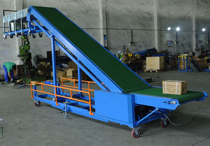 600mm (24in) Container <strong>Loading</strong> <strong>Unloading</strong> Conveyor Machine Belts - Product Image 2