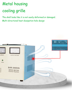 SHGF 110V 220V AC Single Phase Servo Motor <strong>SVC</strong> 3000VA AVR Voltage Regulators Stabilizers for Refrigerator Usage - Product Image 5