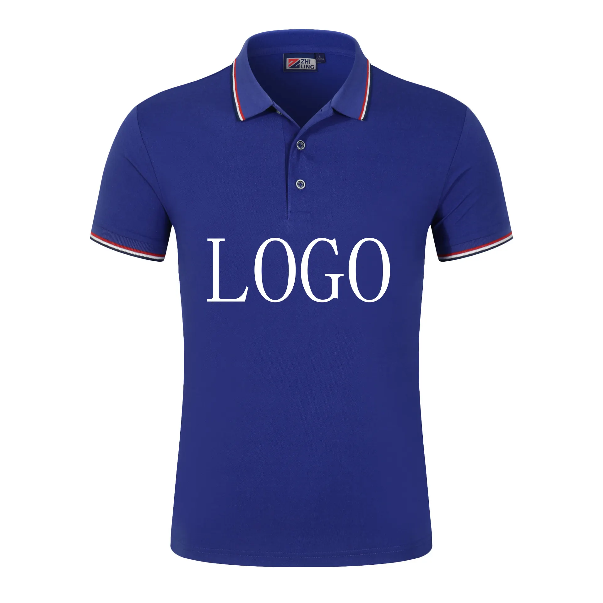 High quality polo t shirt custom logo cotton golf polo shirt with logo