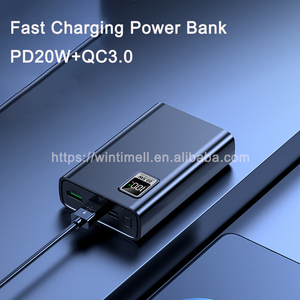 Banco de energía de fábrica 20000mAh Carga rápida QC3.0 + PD20W Dual USB - Product Image 4