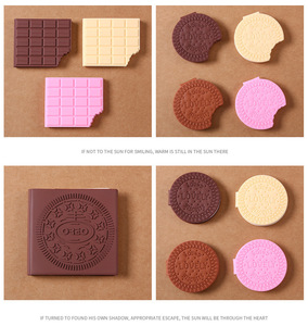 Bloc de notas Perfumado Bloc de notas de chocolate Cuaderno Mini Memo Cuaderno de alto nivel de apariencia al por mayor