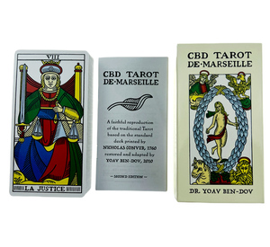 Talimatları ile 12*7cm kağıt Tarot kartvizitler gelecek markalı Divination araçları söylüyorum