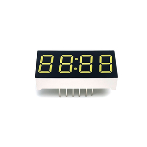 0,36 Zoll 4-stellige 7-Segment-LED-Bildschirme Weiße Farbe Vier LED-Modul elektronische Schilder Digital Signages