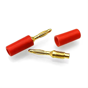 <strong>5</strong> Color <strong>2mm</strong> Gold/Nickel Plated Banana <strong>Jack</strong> Plug DIY test Lead Multimeter Male Type Copper <strong>2mm</strong> Banana Plug Screw - Product Image 1