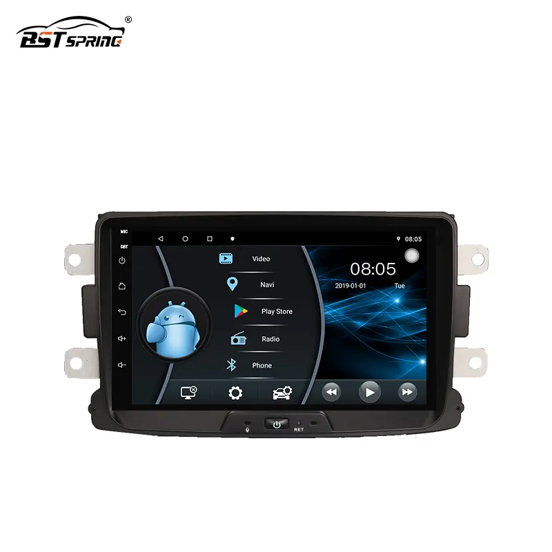 Lecteur dvd, stéréo et navigation gps avec écran tactile HD, pour Renault Duster/Dacia/Logan/Sandero, avec canbus, prix d'usine, nouveau