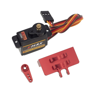 EMax ES08MA II Analog Servo Metal montaj ve 15T kol eksenel scx24 gladyatör Bronco C10 JLU sürgü b17 yükseltme parçaları - Product Image 2