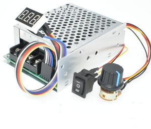 Digital anzeige 0 ~ 100% einstellbar DC 10-50V 40A DC Motor drehzahl regler PWM 12V 24V 48V 2000W MAX 60A reversibel - Product Image 1