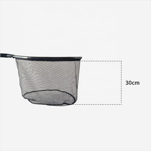 Black Aluminum Landing <strong>Net</strong> with PE <strong>Net</strong> Fishing <strong>Net</strong> for Fish Catcher and Release - Product Image 5
