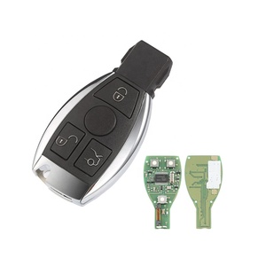 Mercedes Benz için akıllı uzaktan anahtar Fob 3 düğme 433MHz BGA A B C E G S CLK SLK ML sınıf uzaktan NEC Blade ile anahtar kapağı kılıfı - Product Image 1