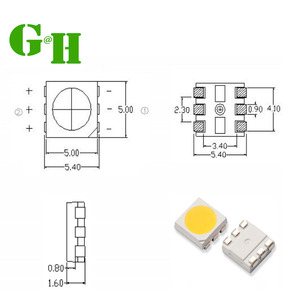 0.2W 0.5W 1W 3V 6V 9V 12V IC Buit-in cri95 rgb SMD5050 diyot modülü büyümek ışık dekorasyonu lüks ev tavan led çip - Product Image 3