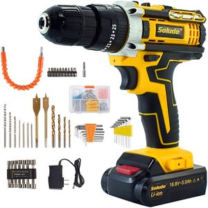 105件无绳工具组组合专业电气成套工具盒组电钻工具组 - Product Image 1