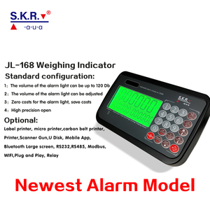 SKR JL-168CN三色报警轻型工业地磅电子称重控制器台秤计数重量指示器