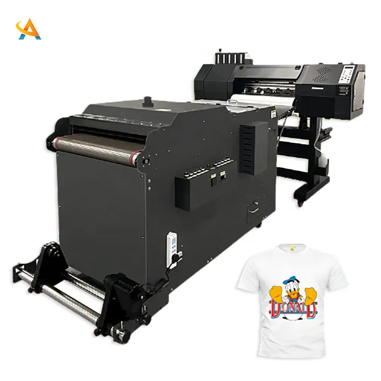 24 T-Shirt Custom Huisdier Film Desktop Breedte A3 Dual Xp600 Printer A3 Xp600 3050 30 Cm 30 Cm Plastisol Transfer Printer