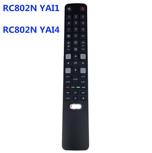 Orijinal TCL RC802N serisi TCL akıllı TV için uzaktan kumanda YAI1 YAI4 YLI3 YLI2 YUI2 YUI1 433MHz frekans otomatik sabit - Product Image 2