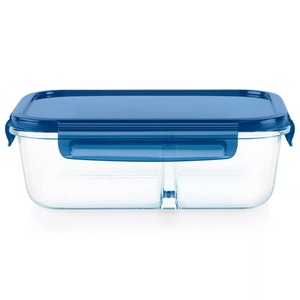 Contenedor de almacenamiento de alimentos de vidrio rectangular de 5,5 tazas - Product Image 2
