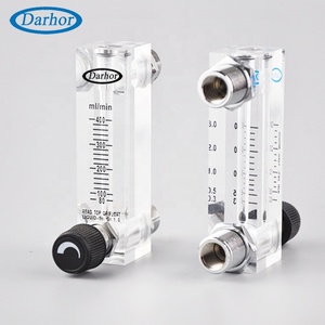 Darhor DFG-6T 10/30/40/100LPM面板安装N2 O2空气气体流量计气体 - Product Image 6