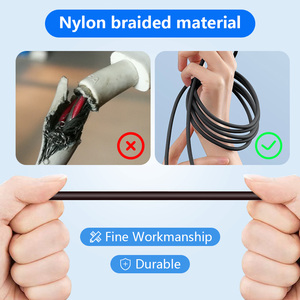 <strong>Nice</strong> Quality Silicon Cables Fast Charging Mobile <strong>Charger</strong> Wire Cable USB 2.0 Type-C 8Pin Micro Quick Charging Data Cables - Product Image 5