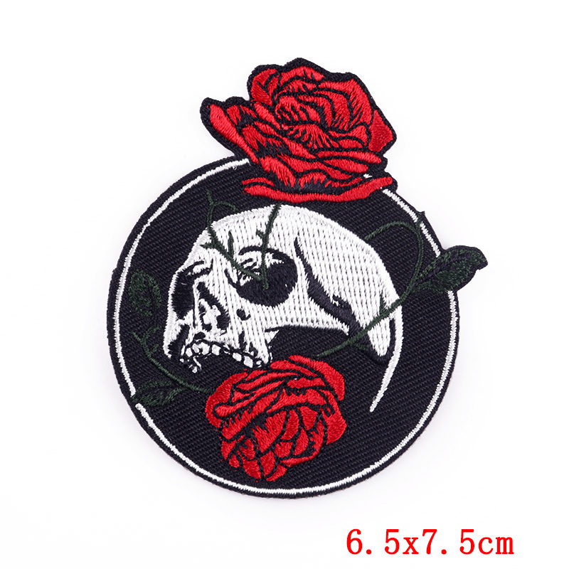 Skull with Rose