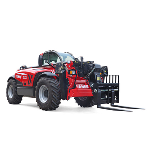 Epa dizel motor teleskopik işleyici 18 metre bom 4ton yük teleskopik Forklift 4wd Telehandler var - Product Image 1