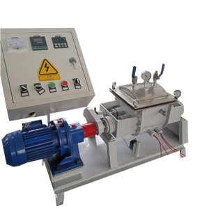 Small Stainless Steel Vacuum Electric Heating Kneading Machine Lab Scale Rubber Kneader <strong>Clay</strong> Kneader - Product Image 1