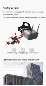 Emax chính thức tinyhawk III cộng với tự do tương tự <span class=keywords><strong>FPV</strong></span> đua Drone Kit RTF ngoài trời Quadcopter với <span class=keywords><strong>FPV</strong></span> kính và điều khiển từ xa - Product Image 2